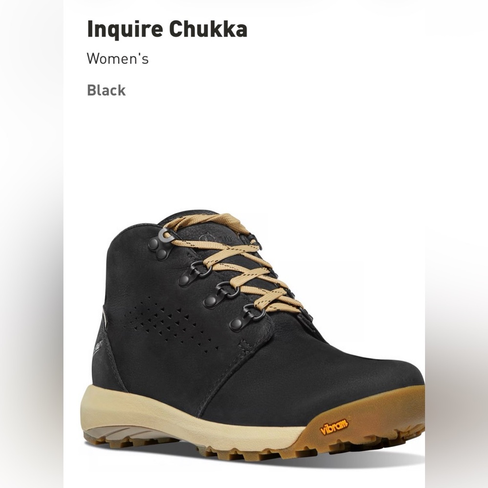 Danner Black and Tan woman’s  Boots